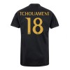 Original Fußballtrikot Real Madrid Tchouameni 18 Ausweichtrikot 2023-24 Für Herren